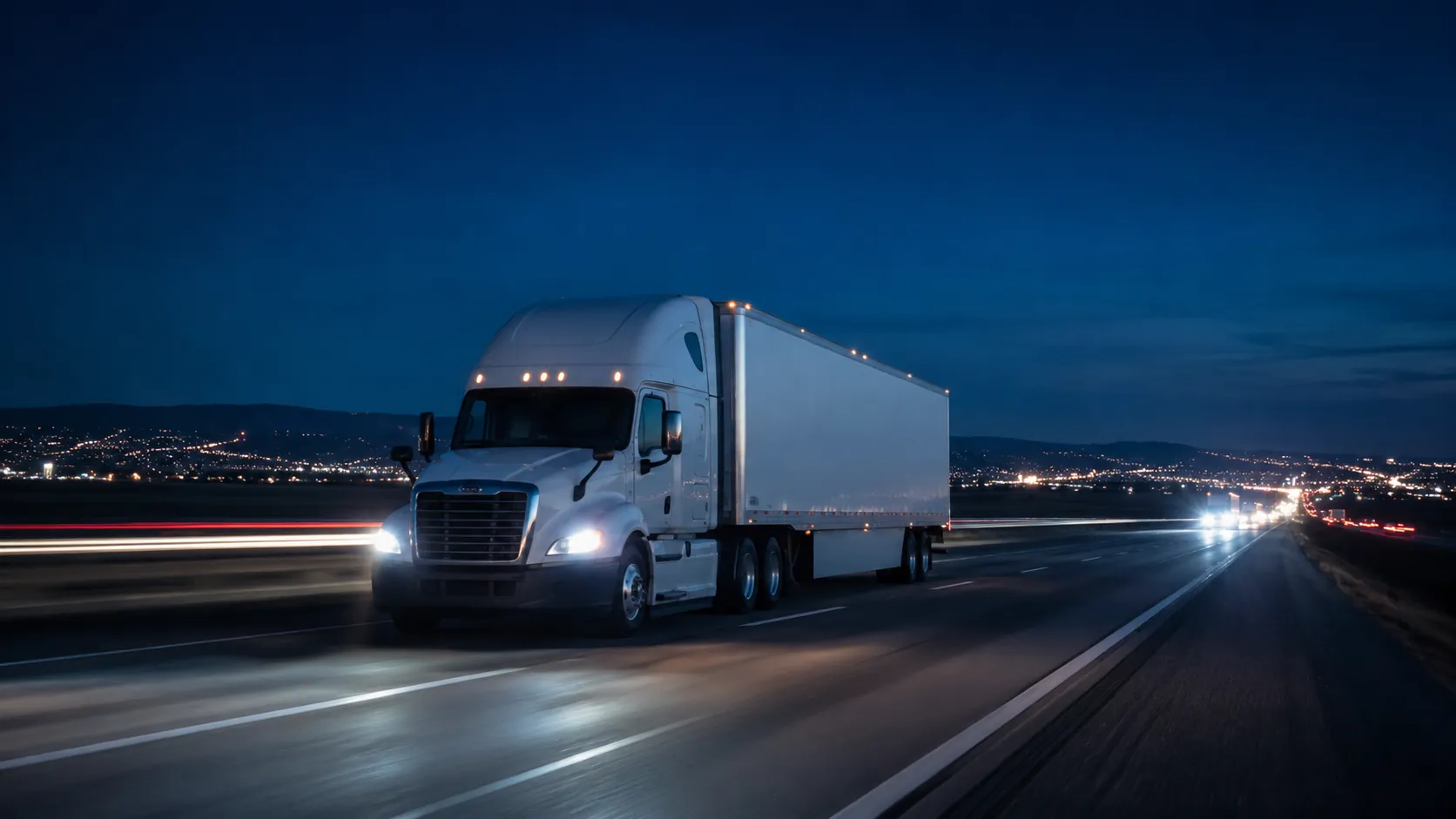 Flood Brothers night transport moving freight between markets