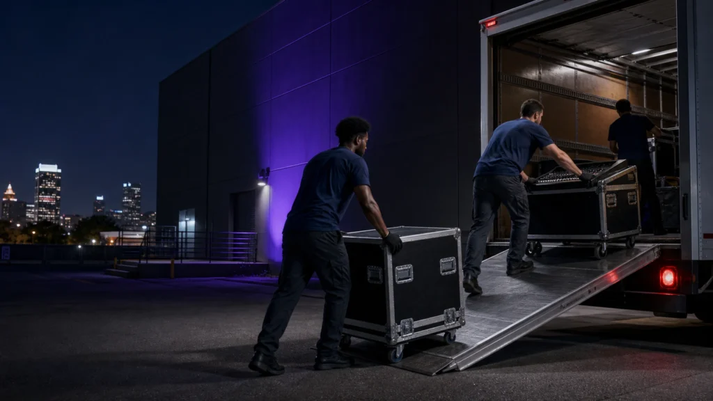 Flood Brothers crew at work: Quiet Moves for the Artists Who Run the Culture